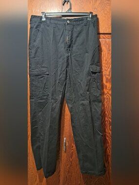 Wrangler Men's Black Cargo Pants 36x34